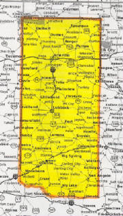 Plains Texas Division Map